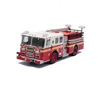 XIYUEYING 1:43 para Pumper Seagrave US Camión De Bomberos Camión De Agua De Alta Presión Pumper Aleación Fundida A Presión Modelo De Coche En Miniatura