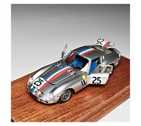 XIYUEYING 1 64 para Ferrari 250GTO Modelo Coche Aleación Completamente Abierto Plateado Adornos Exhibición Colección Regalos(B)