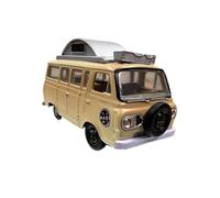 XIYUEYING 1:64 para Ford 1965 Van Modelo Coche Aleación Fundido Presión Adornos Estáticos Camper Van Decoraciones Escena Colección