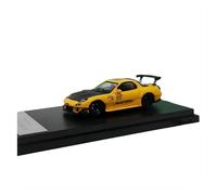 XIYUEYING 1:64 para Mazda Amemiya Modelo Amarillo Fundido A Presión Colección De Réplicas De Exhibidores En Miniatura