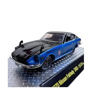 XIYUEYING 1:64 para Nissan Fairlady Z432 1970 Coche Deportivo Modelo De Aleación Escena Garaje Decoración Colección Fans Recuerdo(Azul)