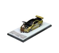 XIYUEYING 1:64 para Nissan GTR R34 Cubierta Abierta Edición Limitada Coche Miniatura Aleación Minicoche Metal Adornos Escritorio