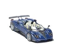XIYUEYING 1 64 para Pagani Zonda HP Barchetta Coche Deportivo Convertible Azul Coche En Miniatura Aleación Colección Adultos