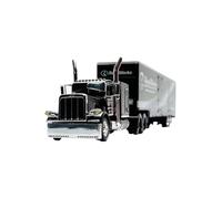 XIYUEYING 1:64 para Peterbilt 389 Roadworks Container Truck Alloy Car Model Miniature Exhibiciones De Colección Estáticas