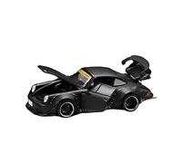 XIYUEYING 1 64 para RWB930 Negro Mate Totalmente Abierto Modificado Cuerpo Ancho Aleación Coche Modelo Colección Ornamento