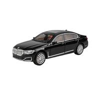XIYUEYING Adornos De Escritorio para Ordenador BMW 760Li Modelo De Aleación De Metal Fundido A Presión Decoración para El Salón 1:24(White)