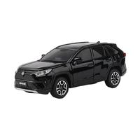 XIYUEYING Coche En Miniatura De Aleación para Niños Escala 1:32 para Toyota RAV4 SUV JKM Decoración Colectiva En Miniatura para El Hogar Juguetes Fundidos A Presión(Negro)