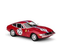 XIYUEYING Coche Modelo de aleación a Escala 1:24, para Ferrari 365 GTB4 Competizione 1a Serie, simulación estática