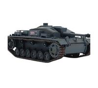 XIYUEYING Maqueta Adorno Coleccionable De Cañón De Asalto Alemán Tipo F, Escala 1:72, con Acabado Gris. Tanques Militares