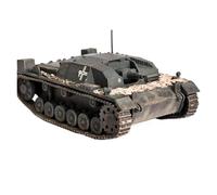 XIYUEYING Maqueta Réplica Estática del Cañón De Asalto Alemán Tipo III (Escala 1/72) Tanques Militares