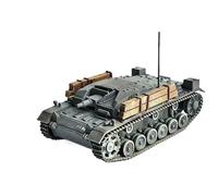 XIYUEYING Maqueta Weilong 63291 - Tanque StuG III B del 266.º Batallón Alemán, Modelo De Plástico, Vehículo Militar De Colección Tanques Militares