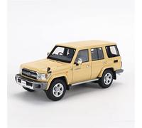 XIYUEYING Ornamento De Modelo Coche Resina para Toyota Land Cruiser 76 30th Anniversary Edition 1 43(4)