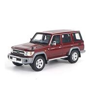 XIYUEYING Ornamento De Modelo Coche Resina para Toyota Land Cruiser 76 30th Anniversary Edition 1 43(3)