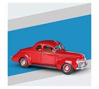 XIYUEYING para 1939 Ford Coche De Lujo Aleación Retro Coche Modelo Vintage Coche Modelo Decoración Regalo 1 18(Taglia Unica)