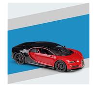 XIYUEYING para 2018 Bugatti Chiron Roadster Cool Black High Simulation Car Model Collection 1; 18(Taglia Unica)
