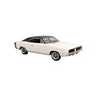 XIYUEYING para Dodge Charger R/T SE 1969 1:43 Modelos Limitados De Resina Juguetes Clásicos Blancos Regalo De Colección De Coches