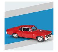 XIYUEYING para Escala Chevrolet 1970 Nova SS Vintage Coupe Aleación Coche Modelo Colección Ornamento 1 18(2)