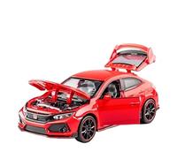 XIYUEYING para Honda Civic Type-R, Modelo de Coche Deportivo Metal Fundido a presión, colección Sonido y luz, Regalo 1 32(3)