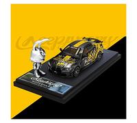 XIYUEYING para Lexus RCF Tide Marca Coche Película Conejo Cabeza Graffiti Tide Play Aleación Coche Modelo 1 64(4)