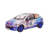 XIYUEYING para P ~ geot 206 XS #50 S.Ogier Rallye Terre Des Cardabelles 2006 RAM697, Modelo de Coche Fundido a presión, colección Limitada 1 43