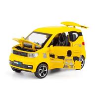 XIYUEYING para W U-Collar Hongguang Mini EV Tarjeta De Coche De Juguete De Aleación IE-Casting Modelo De Coche De Juguete Coche 1:24(2)