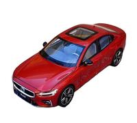 XIYUEYING Réplica de colección de Juguetes for Adultos, Modelo de Coche con Proceso de fundición a presión de aleación de simulación 1 18 for Volvos S60(Rojo)