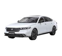 XIYUEYING Réplica de colección de Juguetes for Adultos, Modelo de Coche con Proceso de fundición a presión de aleación de simulación for Honda Eleventh Accord 1 18(White)