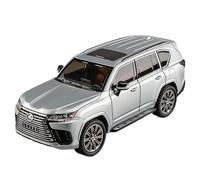 XIYUEYING Réplica de colección de Juguetes for Adultos, Modelo de Coche con Proceso de fundición a presión de aleación de simulación for LX600 SUV 1 24(Plata)