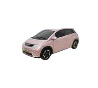XIYUEYING Réplica de colección de Juguetes for Adultos, Modelo de Coche for BYD Dolphin Mini Yuan Song L, simulación de Proceso de fundición a presión, 1 64(Rosado)