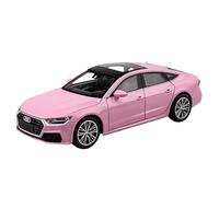 XIYUEYING Réplica de colección de Juguetes for Adultos, Proceso de fundición a presión de aleación de simulación for Audi A7 Coupe 1 24(Rosado)