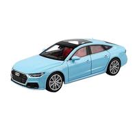 XIYUEYING Réplica de colección de Juguetes for Adultos, Proceso de fundición a presión de aleación de simulación for Audi A7 Coupe 1 24(Azul)