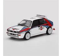 XIYUEYING vehículos de Motor Coches De Juguete Martini Lancia Delta HF Station Wagon De Aleación Fundida A Escala 1:64, Regalos para Adultos supercoche