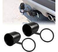 XIZHID 2 Piezas Cubierta de Bola de Remolque para Lexus RC/IS, Tapón de Enganche, Cubiertas para Enganche de Remolque, Duradera, Caucho