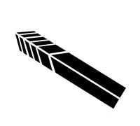 XIZHID 2 Piezas Pegatinas Espejo Retrovisor para Cupra Born, Calcomanías Retrovisores, Tiras Deportivas Dinámicas, Accesorios Exteriores,Black