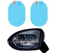 XIZHID 2 Unidades Película Impermeable Espejo Retrovisor para Ford Ranger 2005-2026, Protector de Lluvia, Antivaho Repelente de Agua, Visión Clara