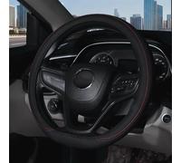 XIZHID Funda para Volante de Automóvil Tipo D para BMW 3 Series(G20/G28) M Sport 2019-2025, Volante Coche Fondo Plano para Hombre Mujer, Antideslizante, Transpirable,Red