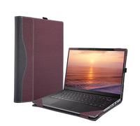 XJchen Funda protectora para portátil Lenovo IdeaPad Slim 5 14IPH11 14AHP11 14AGP11 14ARP10 14AHP10 14AKP10 14IAH10 14IRH10R 14IRH10 14IMH10 funda protectora de piel (rojo vino)