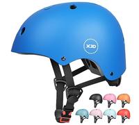 XJD Casco Bicicleta Niño,Ajustable Casco Patinete,Casco Bici para Niños y Niñas de 3 a 16 Años,Casco Infantil con Certificación CE para Scooter Rollerskate y Ciclismo Otros Múltiples Deportes