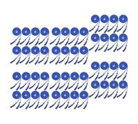 Xjdzineq 48 cordones de reconocimiento prácticos con diseño trenzado para fotos de premios, respeto académico, graduación, honores, tradición, graduación, azul real, Talla única