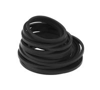 Xjdzineq 50 correas de goma cuadradas plegables de 1,2 mm, 30-135 mm, correa de transmisión de goma para reproductores de casete, correa de transmisión óptica para dispositivos de video