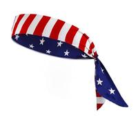 Xjdzineq Banderas patrióticas, bandana deportiva para hombres y mujeres, diadema que absorbe el sudor para ejercicio, correr, banderas de fútbol