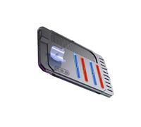 Xjdzineq Base de refrigeración de consola portátil con 4 aberturas de carga, almacenamiento de tarjetas de juego, base de refrigeración compacta de ABS para cambio de plan