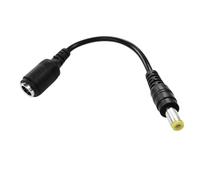 Xjdzineq Cable adaptador macho 7450 de 7,4 x 5,0 mm hembra 5525 de 5,5 x 2,5 mm para cruces, conexión de fuente de alimentación compatible, cable de compatibilidad