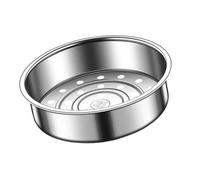 Xjdzineq Cesta de vapor multiusos de acero inoxidable, práctica para cocinar al vapor para dim sum y albóndigas, herramienta de cocina resistente a la corrosión