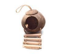 Xjdzineq Cueva pequeña y escalera para interiores para jugar fácilmente, casa de juegos, casa de mascotas, escondite natural para hámster, casa de juguete