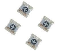 Xjdzineq Interruptores precisos de viaje corto para teclados mecánicos GK61 GK87, mecanismo de escritura sensible, amplia compatibilidad de montaje, teclados de bajo ruido, interruptores para el