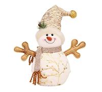 Xjdzineq Muñeco de nieve de Navidad con muérdago, muñeco de nieve de invierno, deseo para diciembre de nieve, Navidad para inauguración de la casa, decoraciones navideñas al aire libre