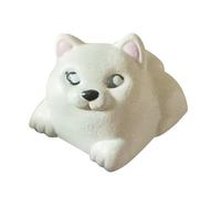 Xjdzineq Tecla de resina 3D con diseño de perro de dibujos animados que añade personalidad al teclado mecánico y mejora la escritura, 1 tecla de anime japonés