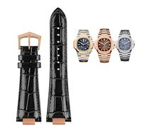 XJEIVJIC 25x13.0mm notch genuine leather watch strap + connector for 5711 5726 5712g watchband wristband Origin China