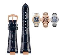 XJEIVJIC 25x13.0mm notch genuine leather watch strap + connector for 5711 5726 5712g watchband wristband Origin China